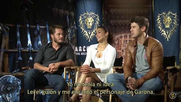 Travis Fimmel, Toby Kebbell, Paula Patton Interview : Warcraft: El origen