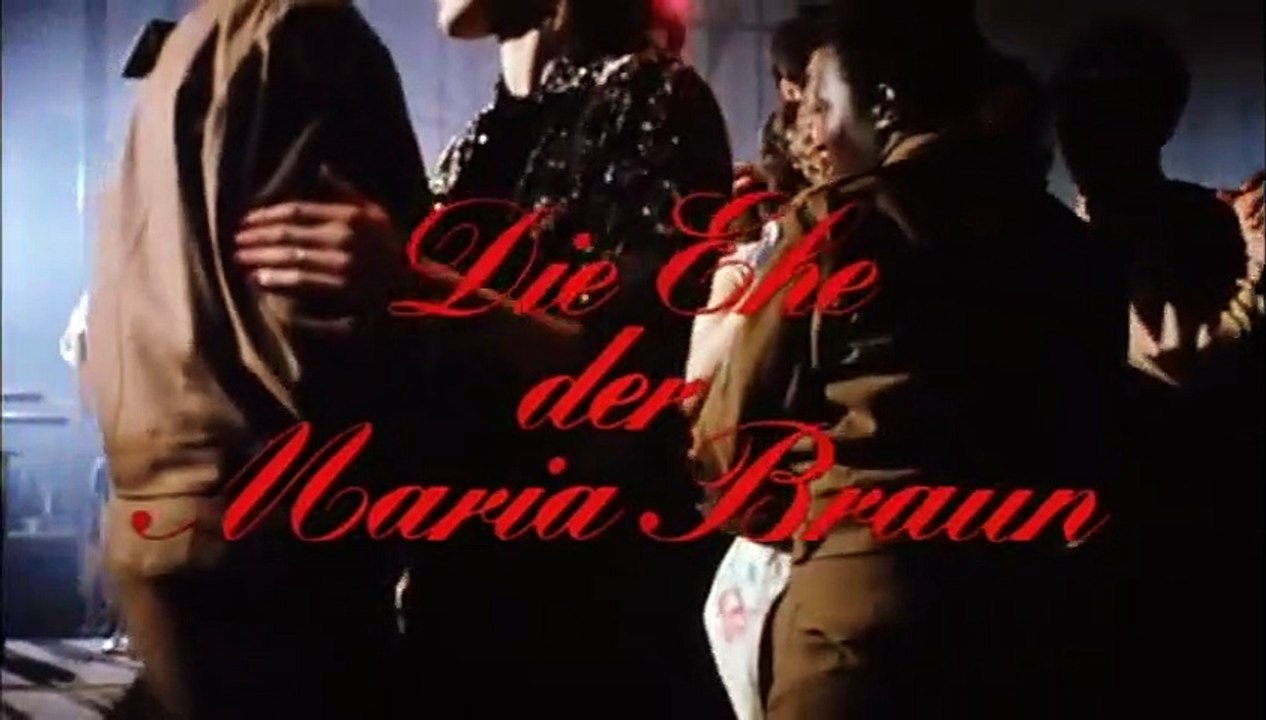O Casamento de Maria Braun Trailer Original