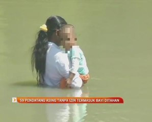 59 pendatang asing tanpa izin termasuk bayi ditahan