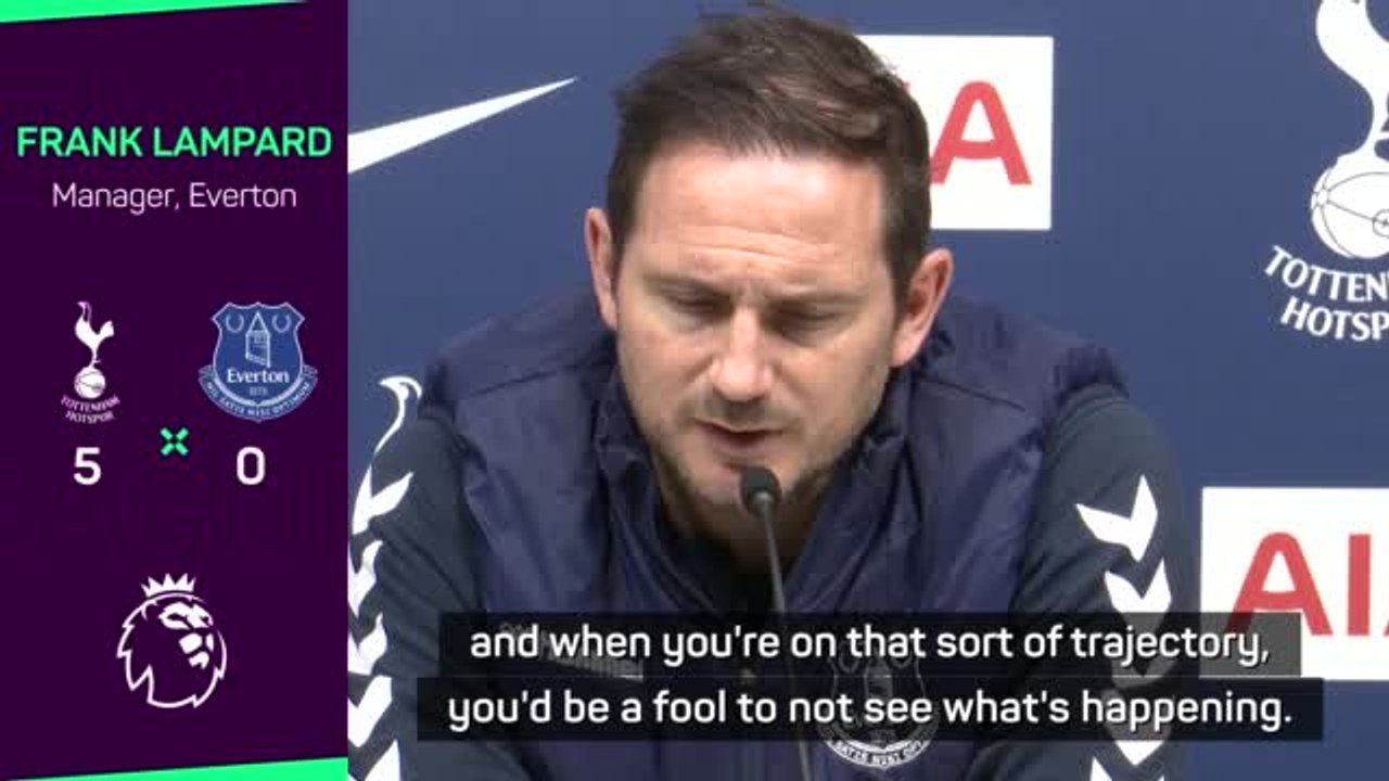 Lampard knows Everton are in a relegation fight...