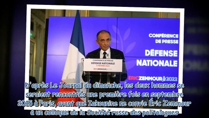 Eric Zemmour - cette archive russe gênante qui vient d'être exhumée