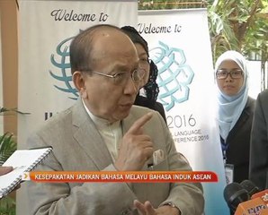 Kesepakatan jadikan Bahasa Melayu bahasa induk ASEAN