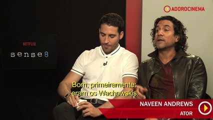 Sense8 - Entrevista Exclusiva com Miguel Ángel Silvestre e Naveen Andrews