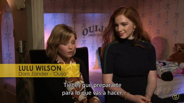 Annalise Basso, Elizabeth Reaser, Henry Thomas, Lulu Wilson Interview : Ouija: El origen del mal