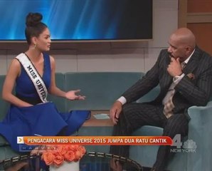 Pengacara Miss Universe 2015 jumpa dua ratu cantik