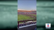 Autoridades señalan que no hay muertos tras la riña en Estadio Corregidora