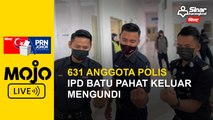 631 anggota polis IPD Batu Pahat keluar mengundi