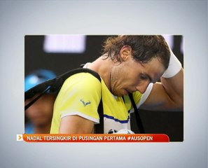 Nadal tersingkir di pusingan pertama #ausopen