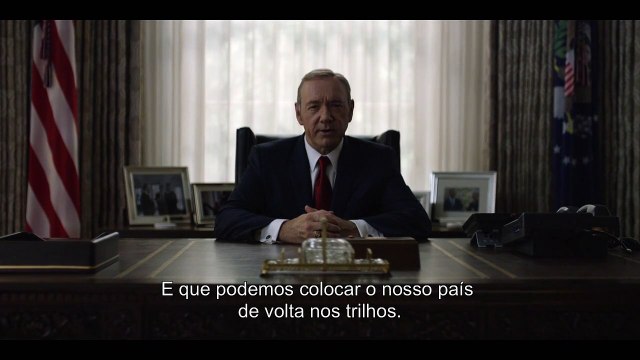 House of Cards 4ª Temporada Teaser (2) O Líder que Merecemos Legendado