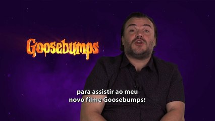 Goosebumps: Monstros e Arrepios Teaser (1) Legendado - Convite de Jack Black ao Brasil