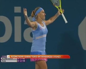 Svetlana Kuznetsova juarai Tenis Antarabangsa Sydney
