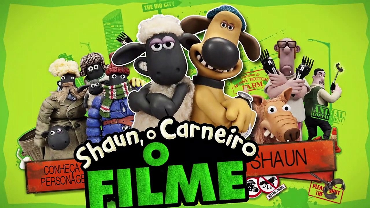 Shaun, o Carneiro - Conheça o Personagem: 