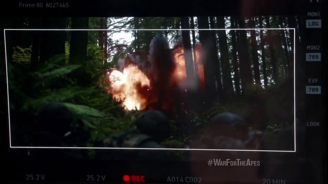 La guerra del Planeta de los Simios Cómo se hizo... (3) VO