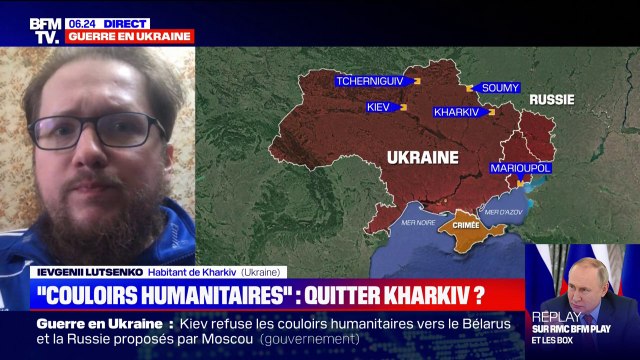 Si je pars, ce ne sera jamais du côté russe : un habitant de Kharkiv, 2e ville ukrainienne, réagit aux couloirs humanitaires russes