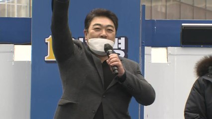 이재명 후보 지지 나선 ’구마적’ 이원종 배우 / YTN