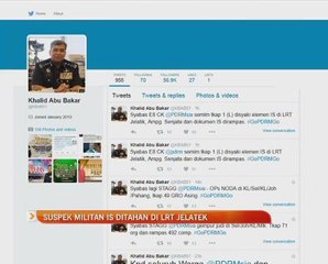 Suspek militan Daish ditahan di LRT Jelatek