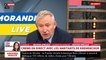 Guerre en Ukraine - Pour la première fois, le logo de Morandini Live sur CNews change de couleurs et adopte celles du drapeau Ukrainien en solidarité avec les civils sur place
