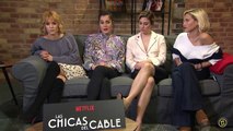 Maggie Civantos, Nadia de Santiago, Ana Fernández García, Blanca Suárez Interview 4: Las Chicas del Cable