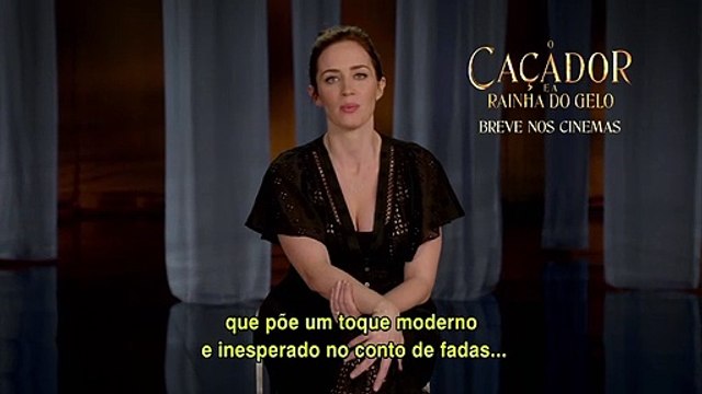 O Caçador e a Rainha do Gelo Trailer (2) Legendado apresentado por Emily Blunt