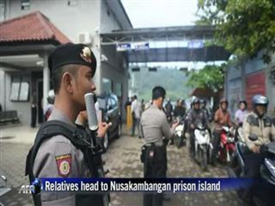 Indonesia gears up for executions as families wail in grief