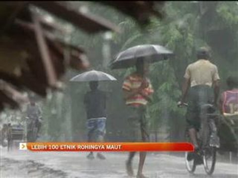 Lebih 100 etnik Rohingya maut