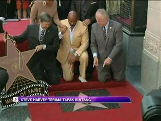 Steve Harvey terima Tapak Bintang