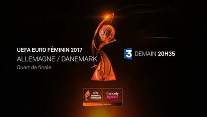 Euro féminin Allemagne Danemark - 29 07 17 - France 3