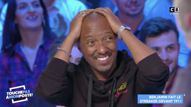 VIDEO - TPMP (C8) : Benjamin Castaldi fait le streaker en petite tenue au pied de la tour TF1 !