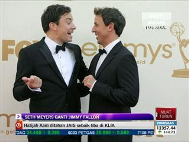 Seth Meyers ganti Jimmy Fallon