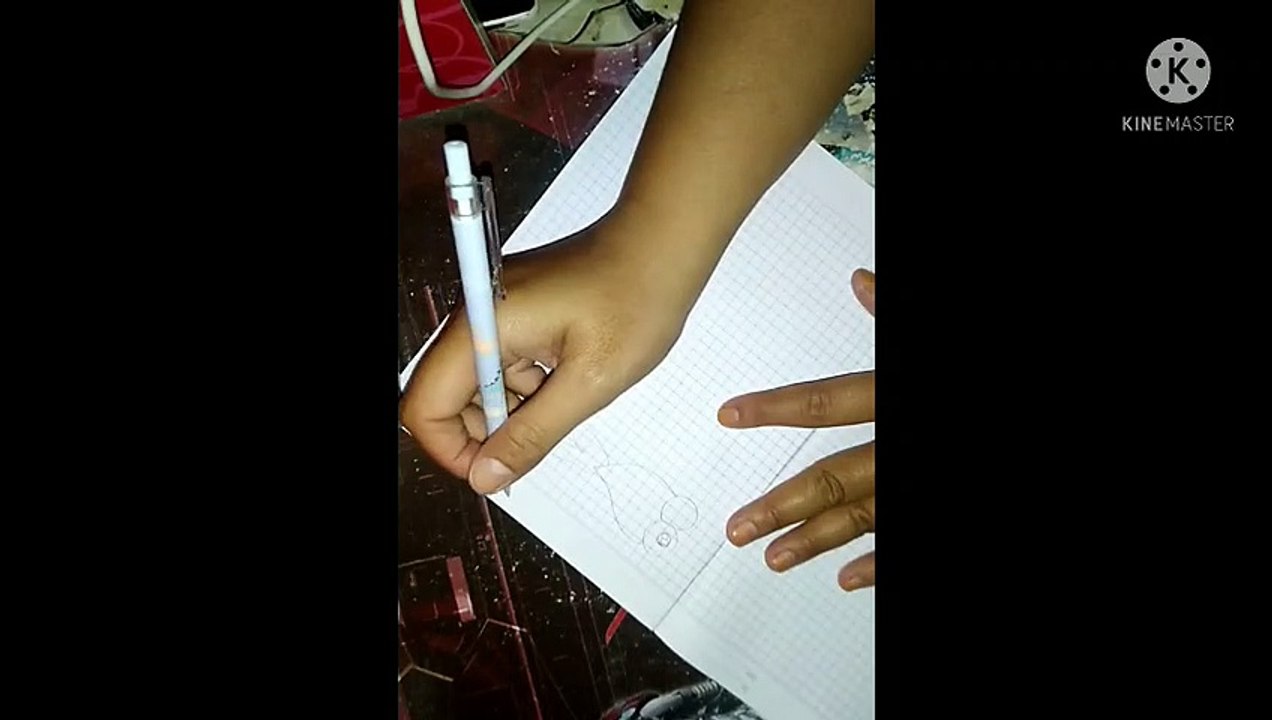 Part 1 -- menggambar ikan dari tutorial snack video
