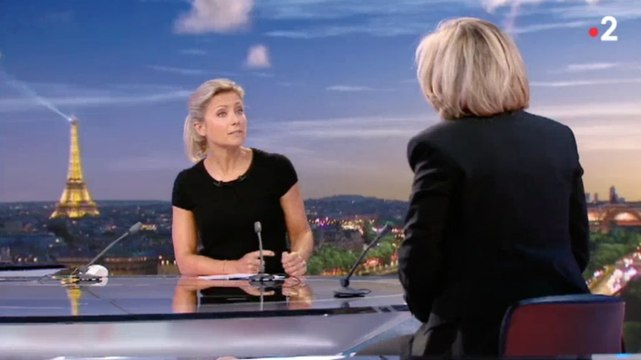 Le gros lapsus d'Anne-Sophie Lapix face à Valérie Pécresse