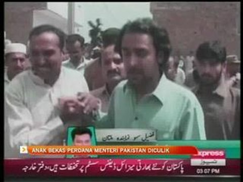 Anak bekas Perdana Menteri Pakistan diculik