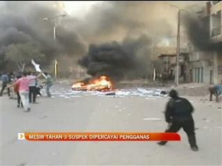 Mesir tahan 3 suspek dipercayai pengganas