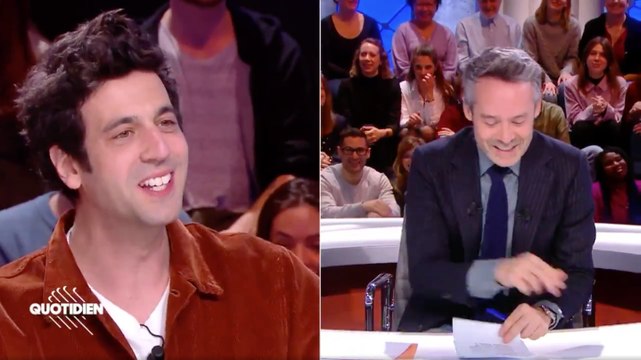 Yann Barthès mouché par Max Boublil dans Quotidien (TMC)
