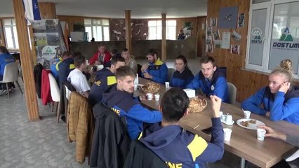 Bursa'da misafir edilen Ukrayna Milli Takımı kafilesi Türkiye'ye müteşekkir