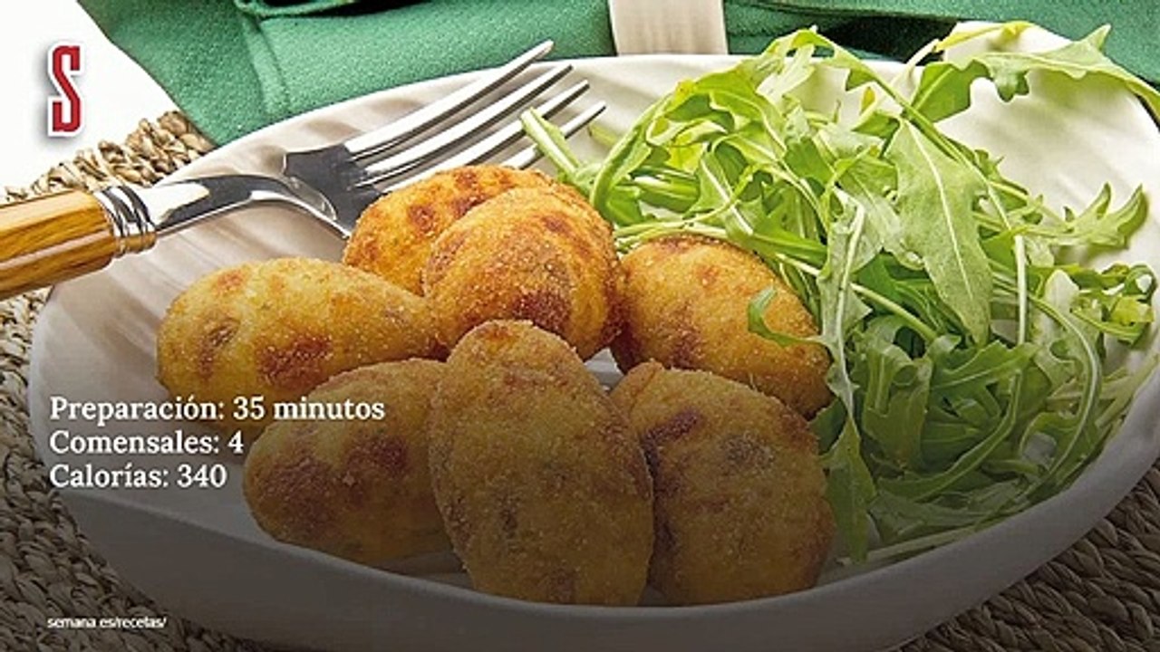 Vídeo Receta: Croquetas de boletus y trufa