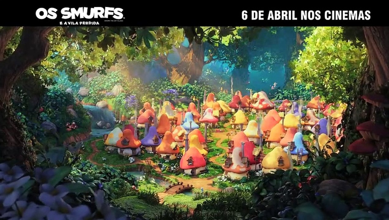 Os Smurfs e a Vila Perdida Trailer (2) Dublado