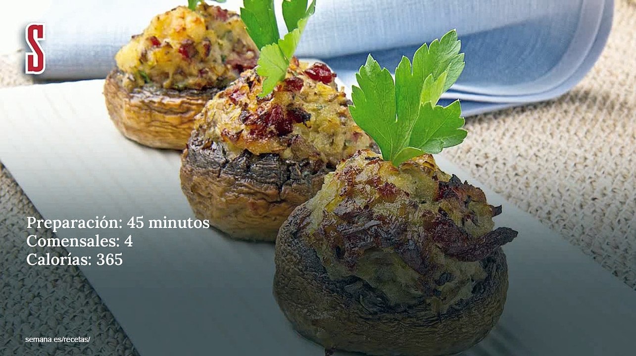 Vídeo Receta: Champiñones rellenos