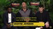 Kevin Hart, Dwayne Johnson, Nick Jonas Interview : Jumanji: Bienvenidos a la jungla