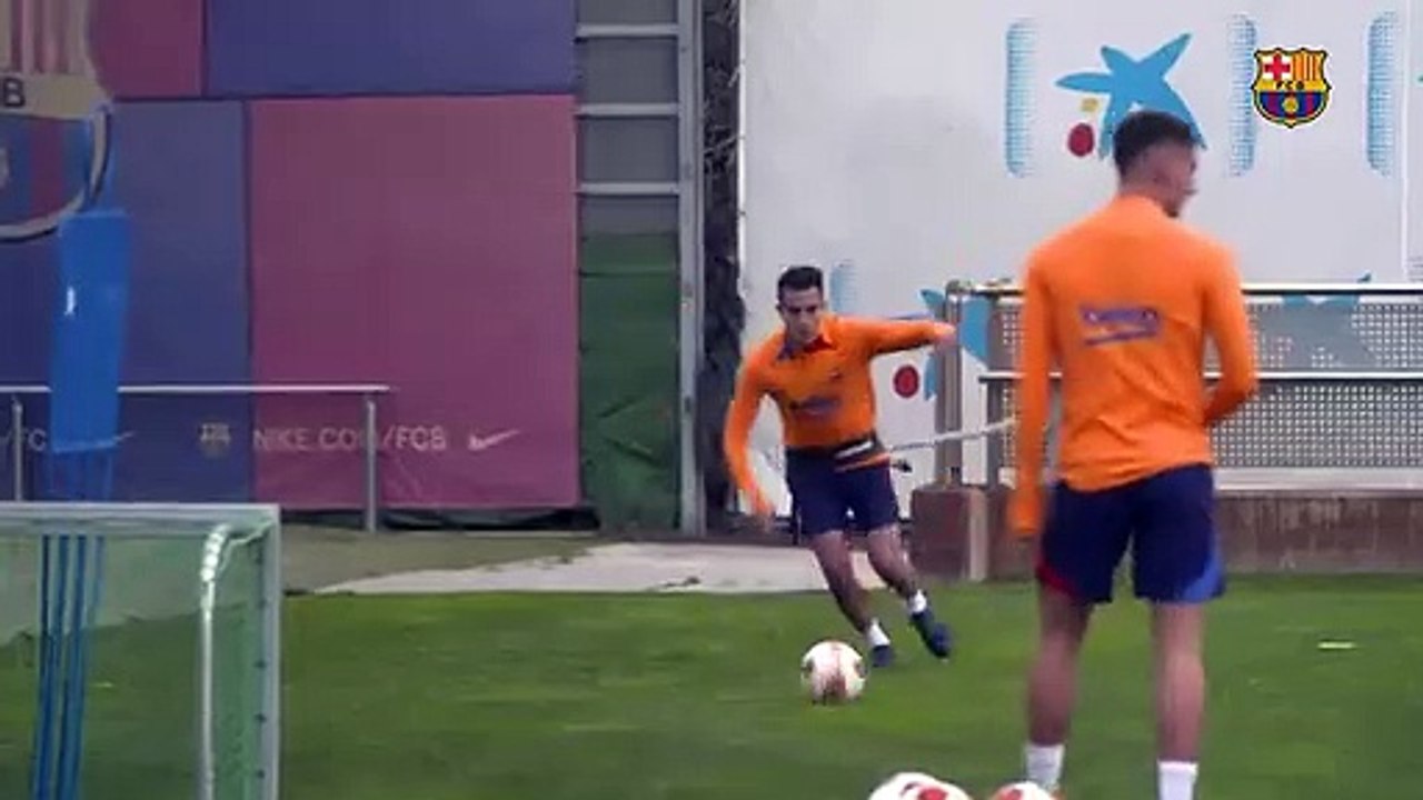 Los ejercicios técnicos del Barça para mejorar la precisión / FCB