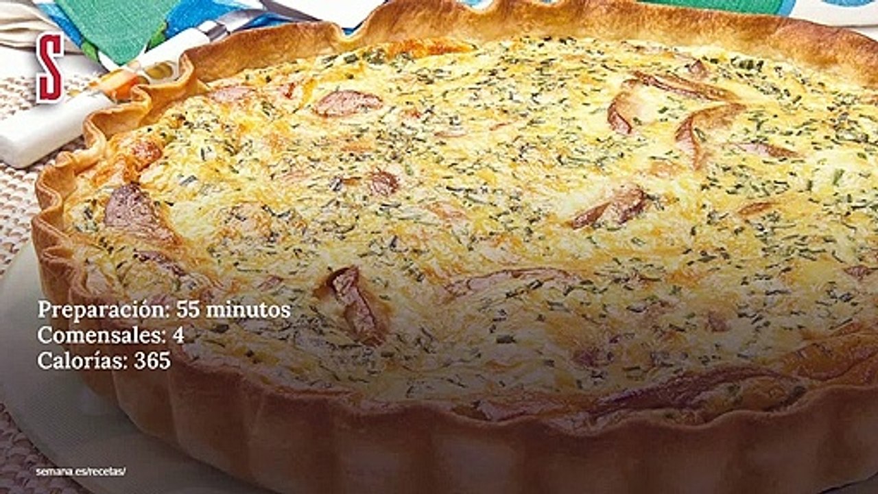 Vídeo Receta: Quiche de boletus