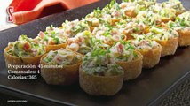 Vídeo Receta: Tartaletas de mayonesa con jamón