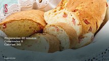 Vídeo Receta: Torta de pan italiano con jamón y queso (focaccia)