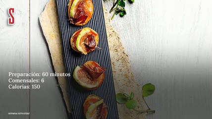 Vídeo Receta: Montaditos de cecina, higos y rúcula