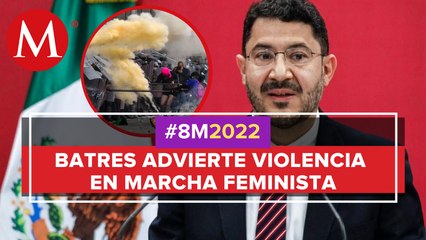 Gobierno de CdMx advierte de 15 grupos que buscan generar violencia en marcha 8M