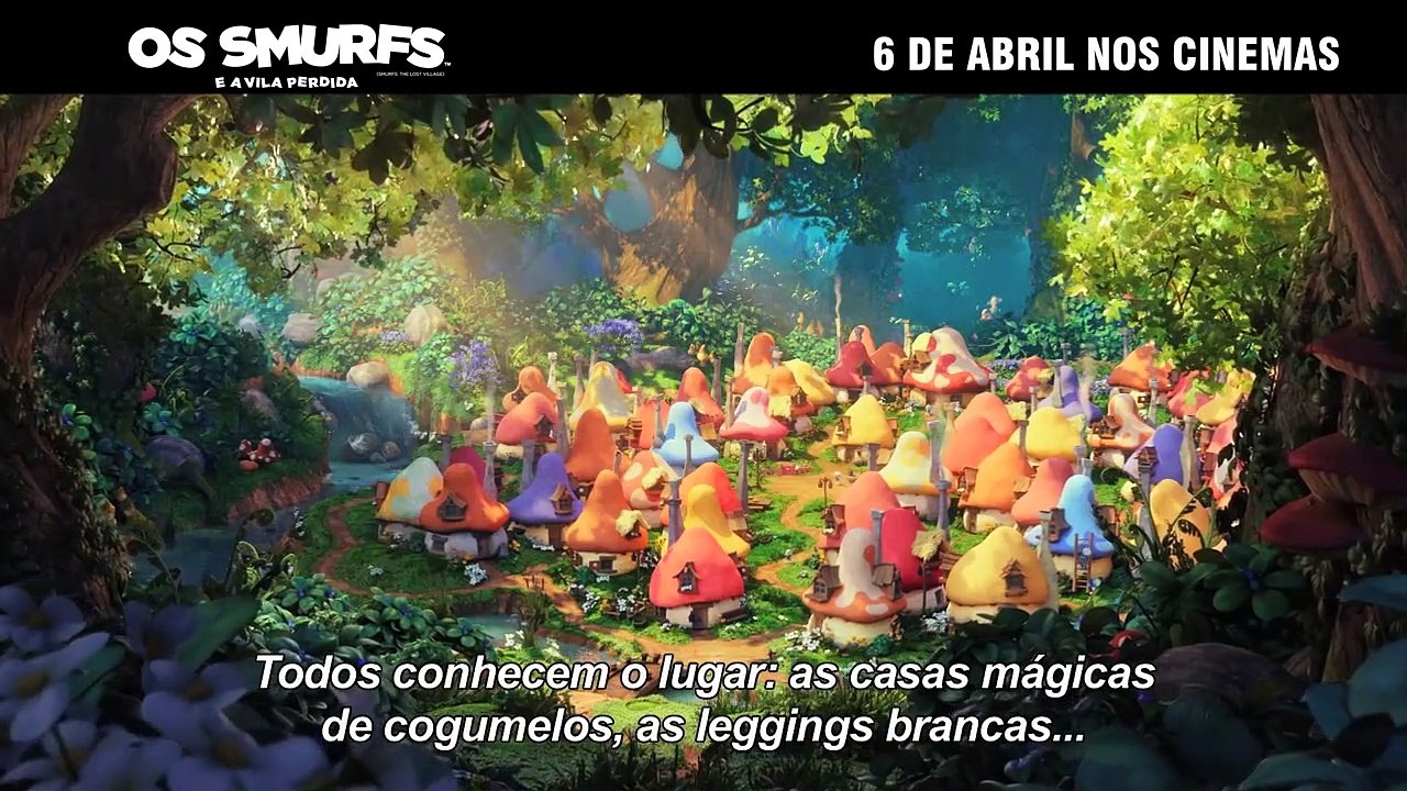Os Smurfs e a Vila Perdida Trailer (2) Legendado