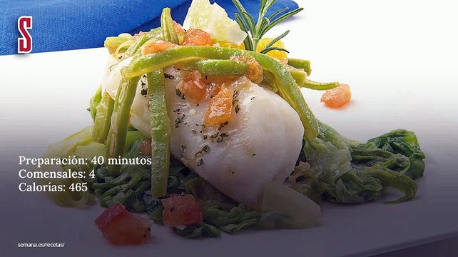 Vídeo Receta: Merluza cocida con cítricos y verduras