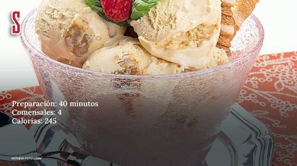 Vídeo Receta: Helado de dulce de leche