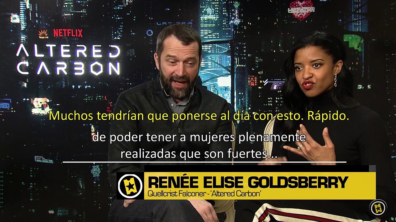 Renée Elise Goldsberry, James Purefoy Interview : Altered Carbon