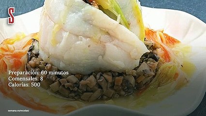 Vídeo Receta: Lenguados rellenos de champiñón